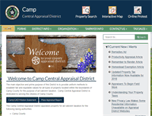 Tablet Screenshot of campcad.org
